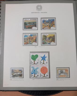 francobolli 1986 completo 