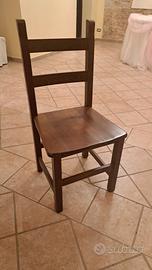 Stock Sedie in Legno Massello