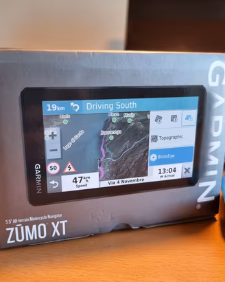 zumo xt garmin con custodia e n 2 supporti per mot