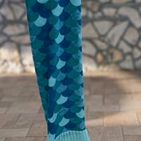 pile a forma di coda di sirena