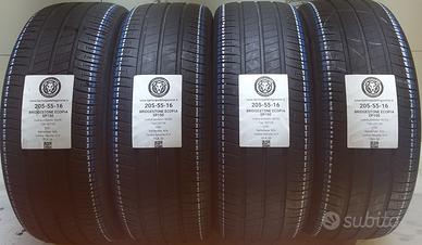 4 GOMME 205 55 16 BRIDGESTONE A66350