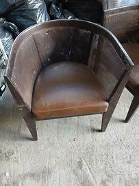 coppia poltroncine vintage modernariato da restaur