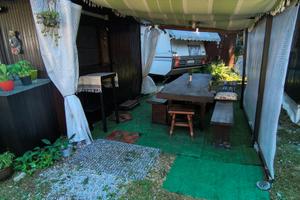 Roulotte con preingresso presso campeggio