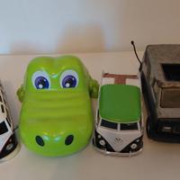 3 veicoli e coccodrillo 