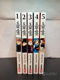 Manga Jujutsu kaisen 1-5🎄🎁