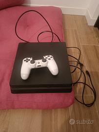 ps4slim 500gb con controller bianco 