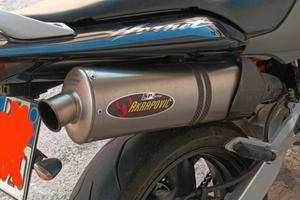 Terminale di scarico Akrapovic per Hornet 600