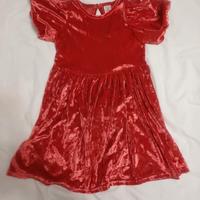 vestitino bimba Pepco 3/4 anni 104 cm in ciniglia