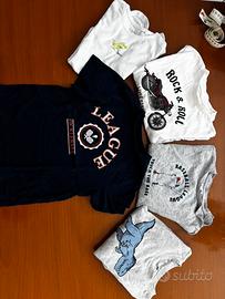 Lotto magliette bambino 3 anni