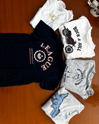 Lotto magliette bambino 3 anni