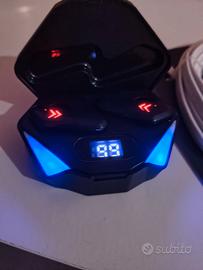 cuffie bluetooth con schermo + cavetto 