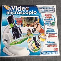 video microscopio clementoni