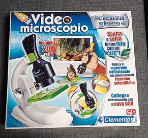 video microscopio clementoni