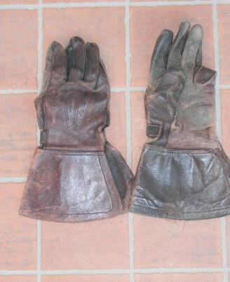 Ww2 luftwaffe leather pilot gloves