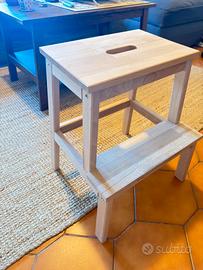 IKEA BEKVÄM scaletta/sgabello in legno
