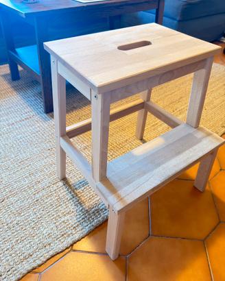 IKEA BEKVÄM scaletta/sgabello in legno
