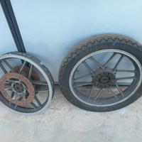 cerchio ruota moto guzzi v35v 50 v65