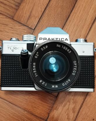 Praktica Super TL 1000 Opteco 55mm auto ww 1:2.8