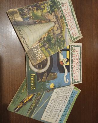 Lotto 3 Riviste Epoca 1917-1920 Touring Club - Pub
