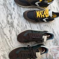 2 paia di scarpe premiata- voile blanche N 43