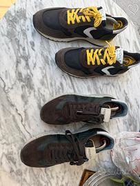 2 paia di scarpe premiata- voile blanche N 43