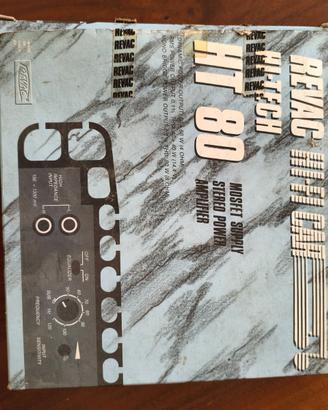 REVAC HT80 Amplificatore car audio vintage