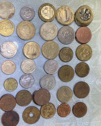 Lotto monete da collezione