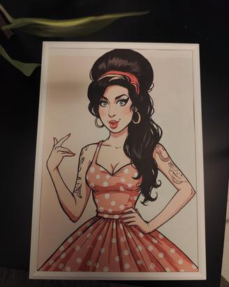 Quadro poster Amy Winehouse 