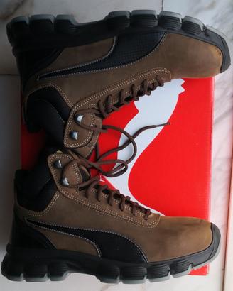 Scarpe antinfortunistiche S3 Puma Condor brown Mid