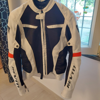 Giacca moto Rev'It GT-R Air Bianco Nero