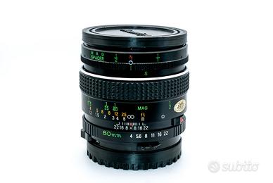 OBIETTIVO MAMIYA 645 80mm f/4 MACRO C