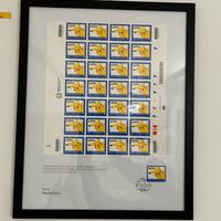 Cornice Foglio francobolli Pokémon