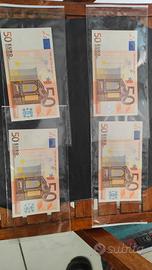Banconota da 50 EURO con filo di sicurezza da 100 