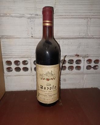 Vino Barolo da collezione Calamandrana 1968