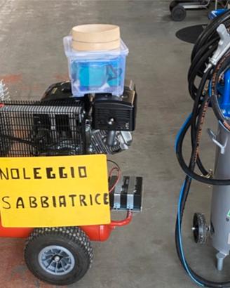 Sabbiatrice + compressore