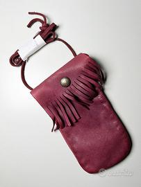 Astuccio porta cellulare CATERINA LUCCHI in pelle