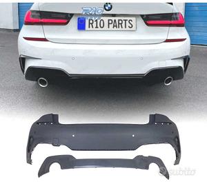 PARAURTI POSTERIORE BMW G20 19- LOOK M PDC