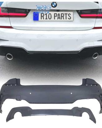 PARAURTI POSTERIORE BMW G20 19- LOOK M PDC