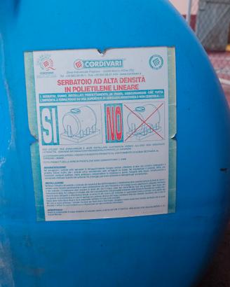 serbatoio 300 lt