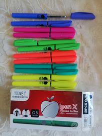 12 penne gel punta fine