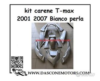 Kit carene tmax 2001 2007 nuove bianco perla