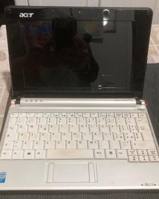 Mini Pc Portatile Aspire one con borsello