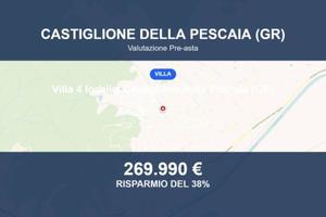 Immobile in asta di 115 m² con box auto a Castigli