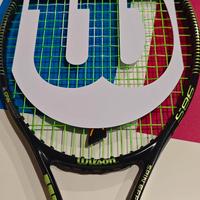 Stencil racchetta tennis con logo Wilson