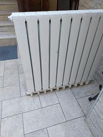 calorifico  10 elementi  in alluminio  bianco