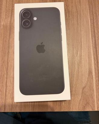 Apple iPhone 16 Plus 128GB Nero – Scatola e Cover