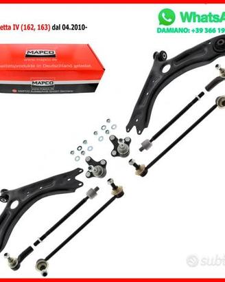 Kit 10 Bracci Anteriori Rinforzati VW Jetta