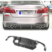 DIFFUSORE BMW F10 F11 10-13 LOOK M5 NERO LUCIDO