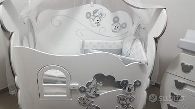 culla , settimino , culla vimini