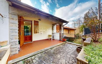 TRILOCALE CON GIARDINO, BALCONE E GARAGE A RIOLA